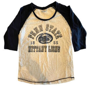 Penn State Pro Edge Women T Shirt Blue White Semi Sheer Sz S 3-5